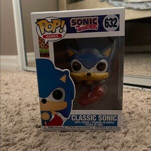 Funko Pop Classic Sonic in Blue and Red